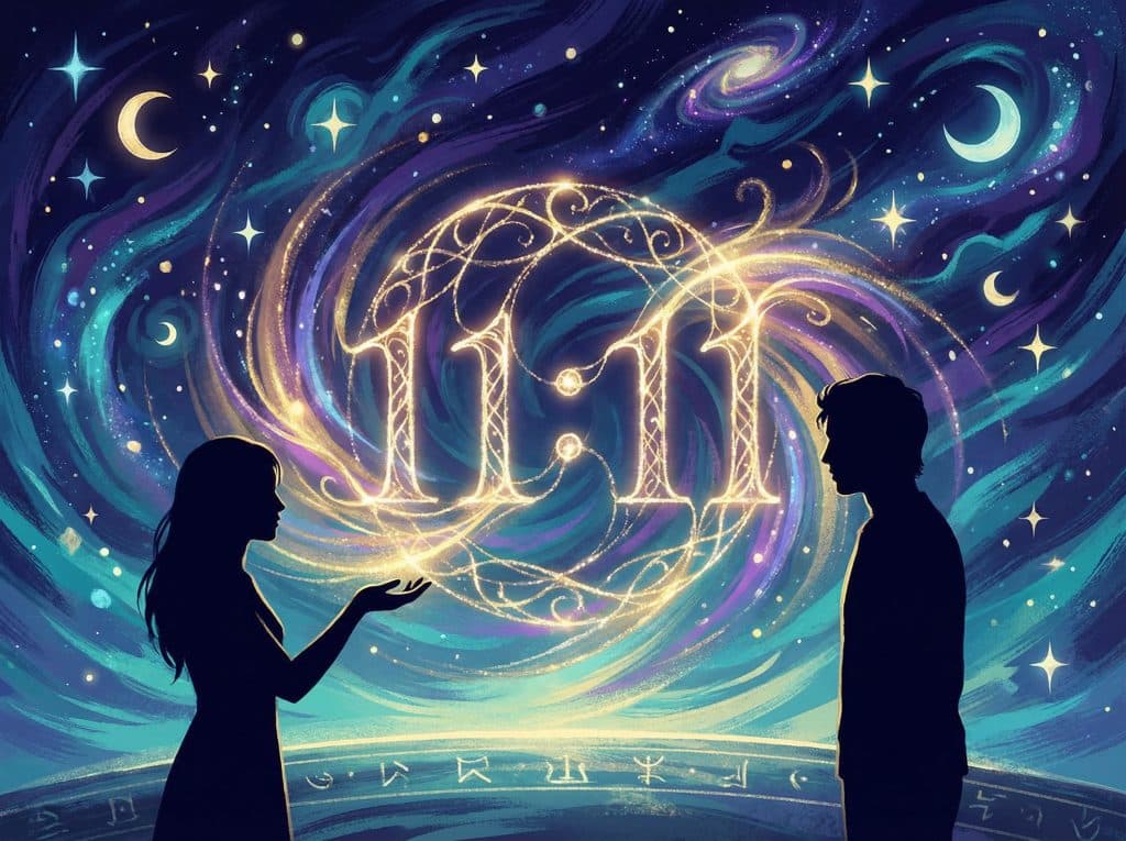 11h11 signification flamme jumelle connexion spirituelle âmes jumelles