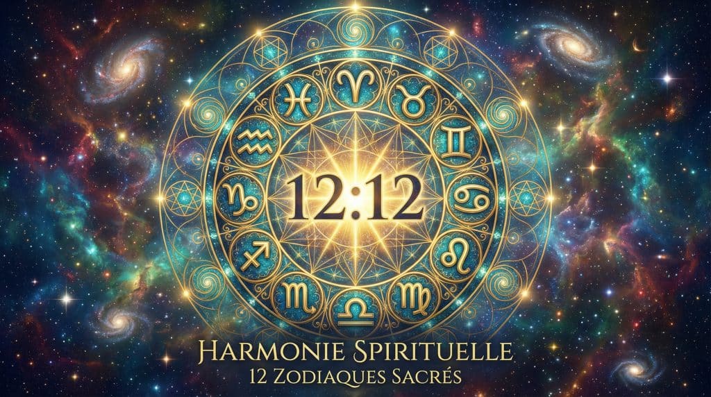 12h12 signification astrologie zodiaque harmonie cosmique spirituelle