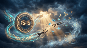 15h15 signification heure miroir changement liberté chaînes brisées lumière spirituelle