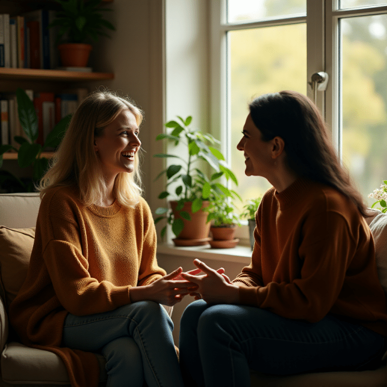 Coaching de vie — conversation bienveillante
