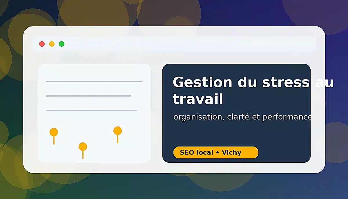 Gestion du stress au travail : techniques de respiration et organisation du temps